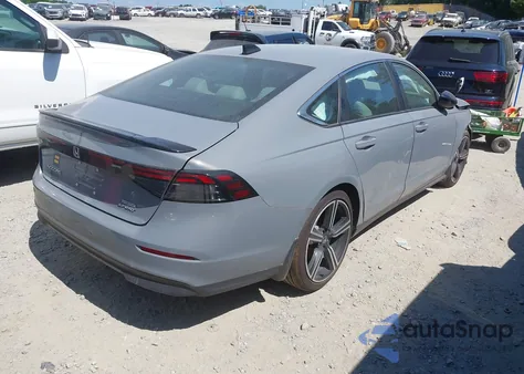 2023 Honda Accord Hybrid Sport из США, поврежденный, VIN 1HGCY2F54PA026403